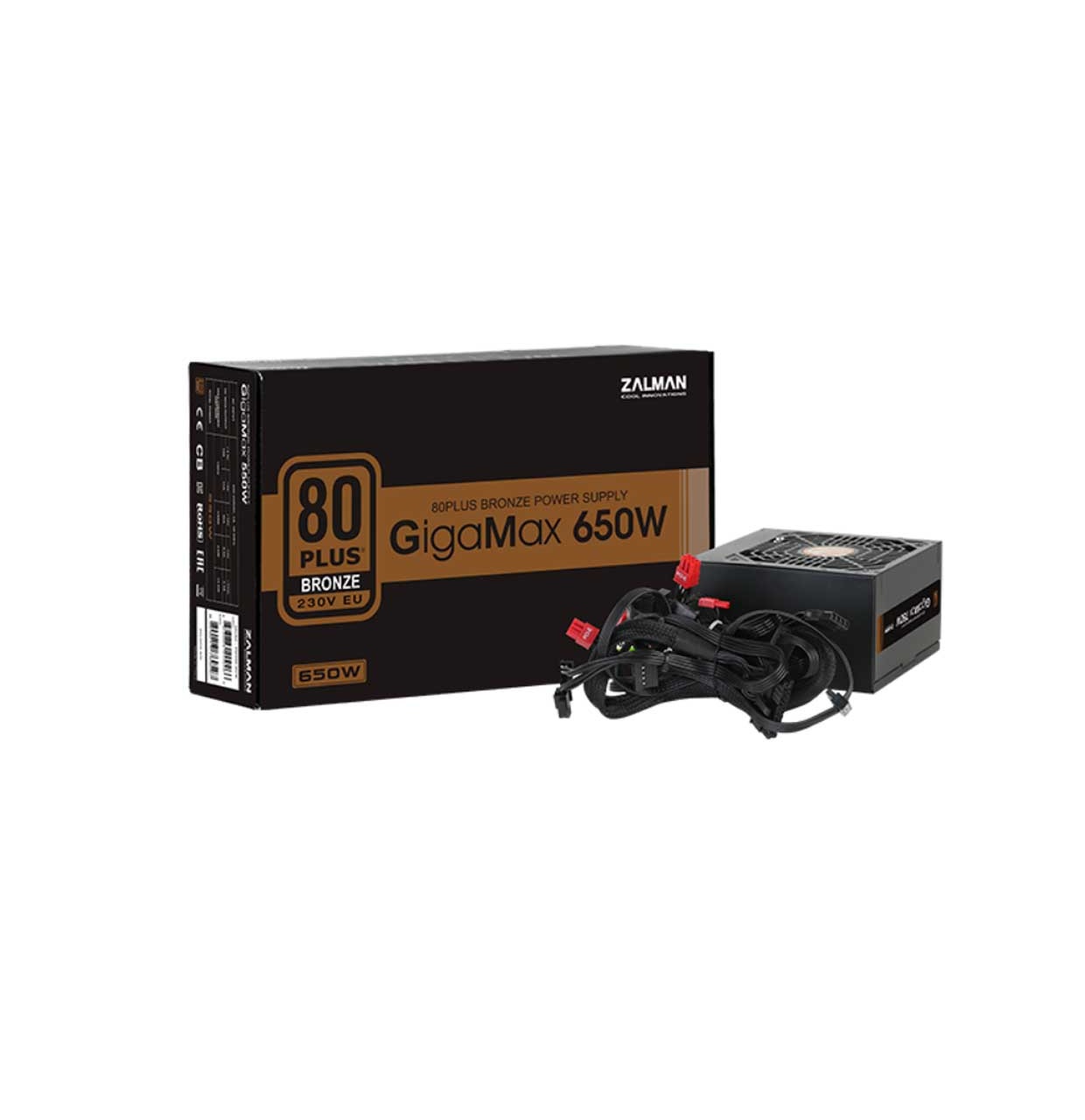 GigaMax 650W - 80+ Bronze