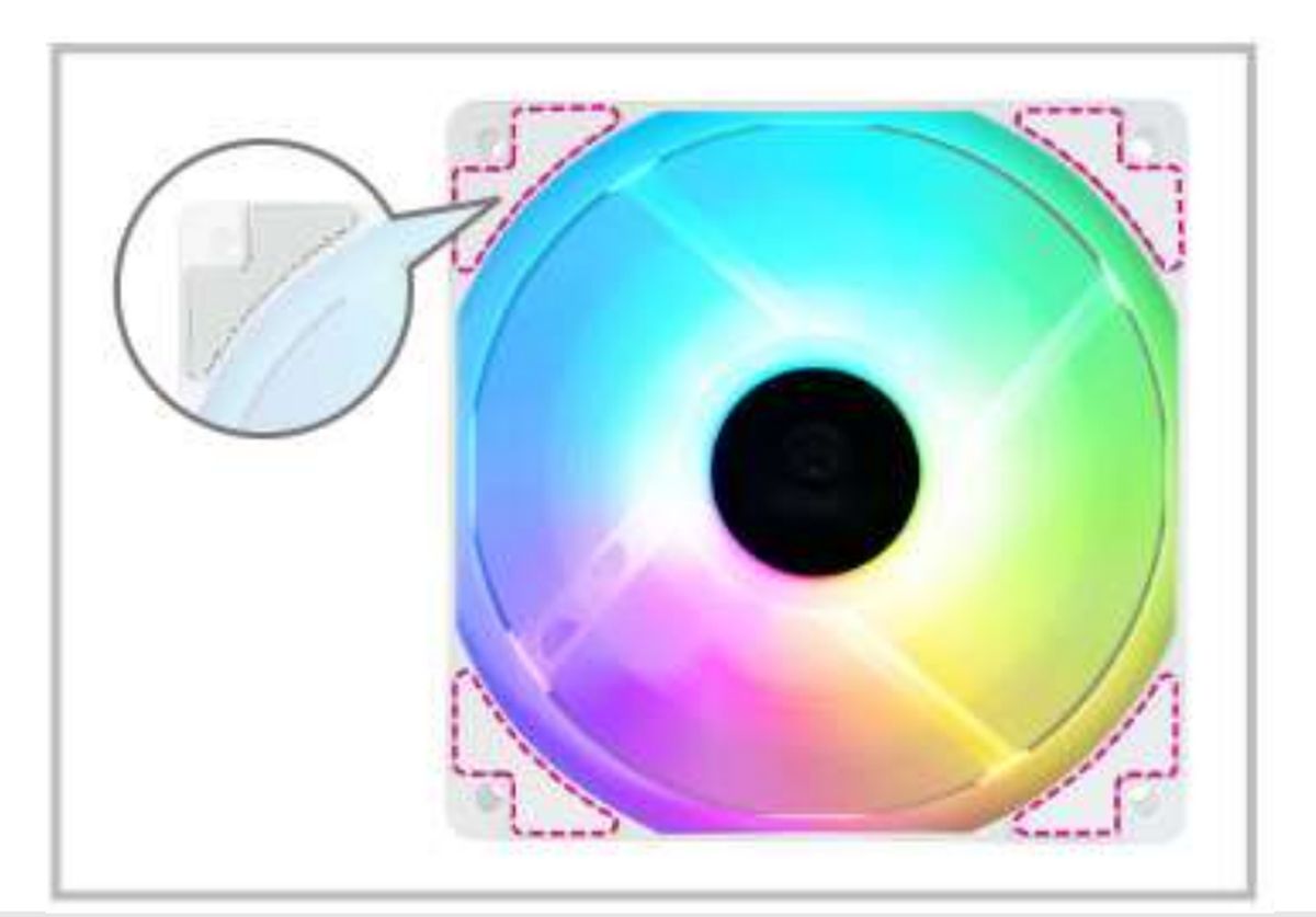 LiqMax III ARGB 360 Blanc – RGB adressable