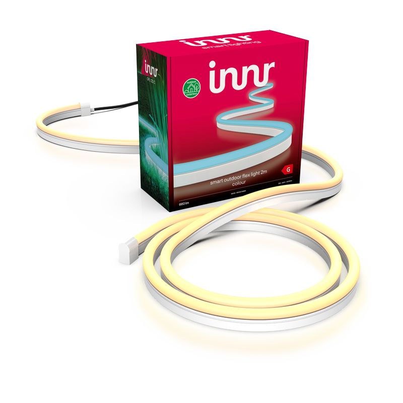 Innr - Ruban LED Flexible connecté Zigbee pour extérieur - Blanc/couleur -  2m - Ruban LED connecté - Rue du Commerce