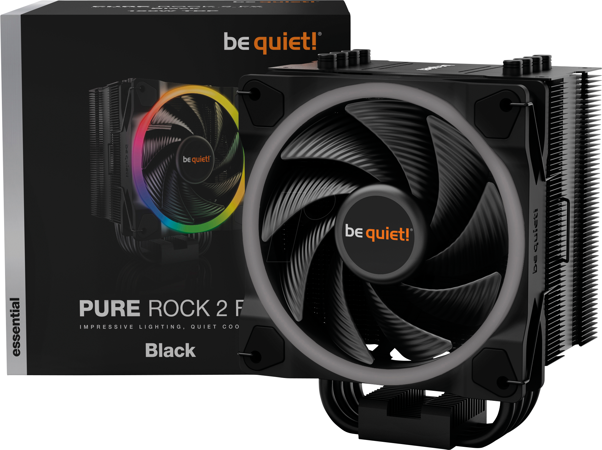 Ventilateur processeur Be Quiet Pure Rock 2 FX pour professionnel, 1fotrade  Grossiste informatique