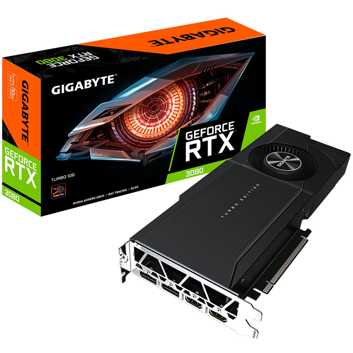  Gigabyte GeForce RTX 3080 Turbo 10G