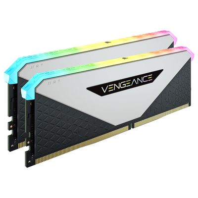 Vengeance RGB 2x8 Go DDR4 3200 Mhz CL16 Blanc Led RGB