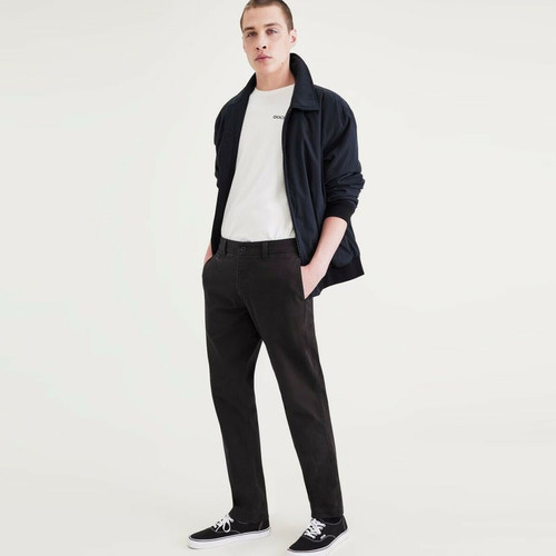 Dockers - Pantalon chino slim California noir - Mode homme