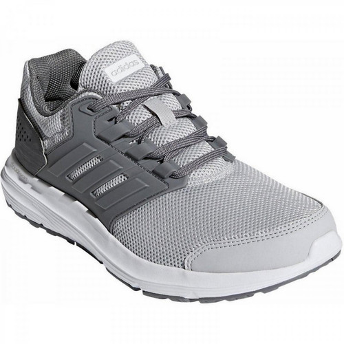Adidas - Baskets grises bandes grises foncées 