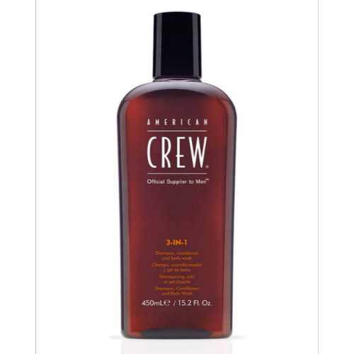 American Crew - CLASSIC GEL DOUCHE 3 EN 1 - Shampooing, Soin & Gel Douche - SOINS CORPS HOMME
