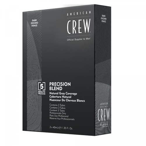 American Crew - Precision Blend- Coloration Cheveux - 3x40ml-Dark 2-3 Foncé - Teinture et Coloration Cheveux pour Hommes