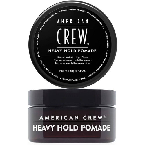American Crew - Heavy Hold Pomade - Pâte Coiffant Tenue Forte et Brillance Extrême - Nouveautés Soins HOMME