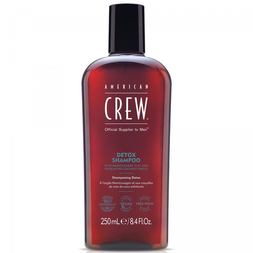American Crew - DETOX Shampoing - Shampoing Quotidien Purifiant 250 ml - Cosmetique american crew