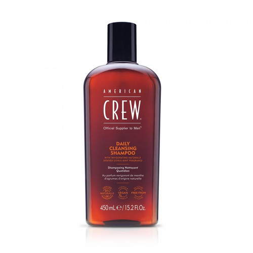 American Crew - Shampoing DAILY CLEANSING - Agrumes et Menthe 450 ml - Cosmetique american crew