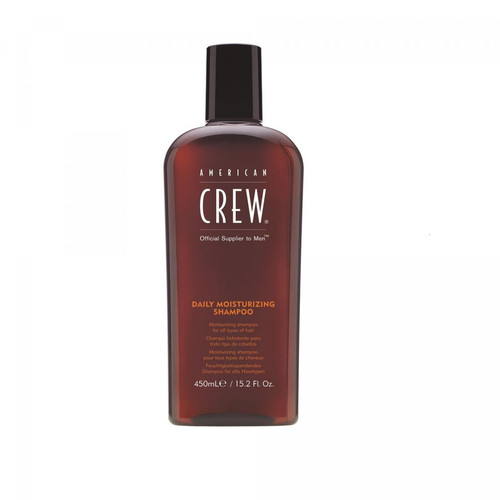 American Crew - DAILY MOISTURIZING Shampoing homme hydratant profond quotidien cheveux et cuir chevelu normaux à gras 450ml - Shampoing HOMME American Crew