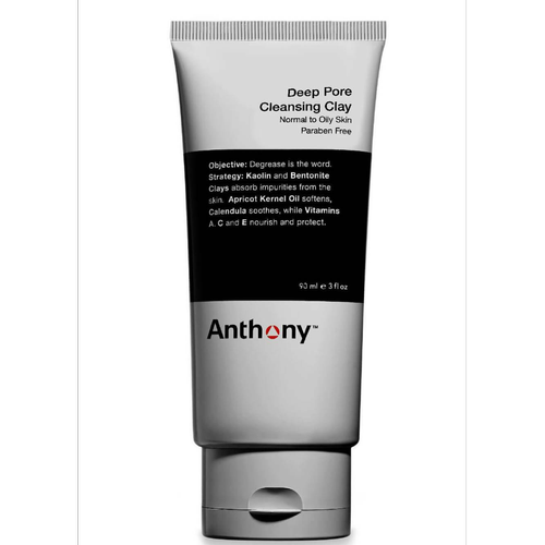 Anthony - Argile nettoyante - Gommage masque visage homme