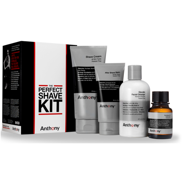 The Perfect Shave Kit - Coffret Complet Rasage Anthony