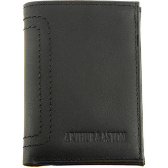 Arthur & Aston - PORTE-CARTES A CUIR BUFFLE PLEINE FLEUR SEMI ANILINE DOUBLURE POLYESTER - Porte cartes portefeuille homme