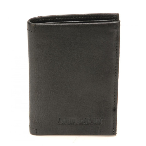 Arthur & Aston - Porte-cartes cuir noir - Porte cartes portefeuille homme