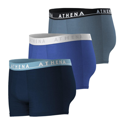 Athéna - Lot de 3 boxers homme - Shorty boxer homme
