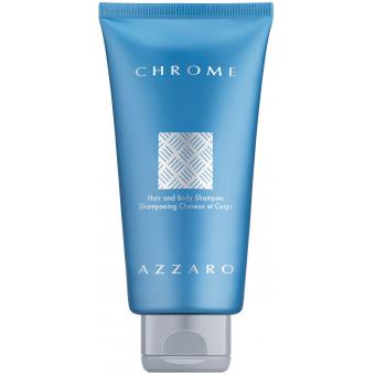 Azzaro Parfums - Chrome Shampooing Cheveux et Corps - Shampoing homme