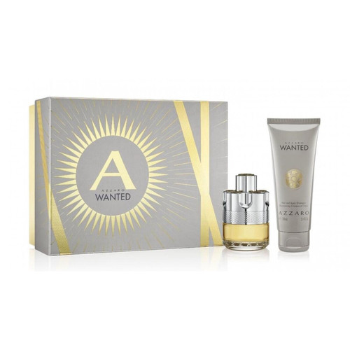 Azzaro Parfums - Azzaro Wanted Coffret Eau de Toilette + Shampoing - Coffret Parfum