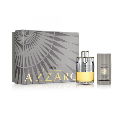 Azzaro Parfums - Coffret Eau de Toilette + Déodorant  - Azzaro Wanted - Parfum azzaro homme