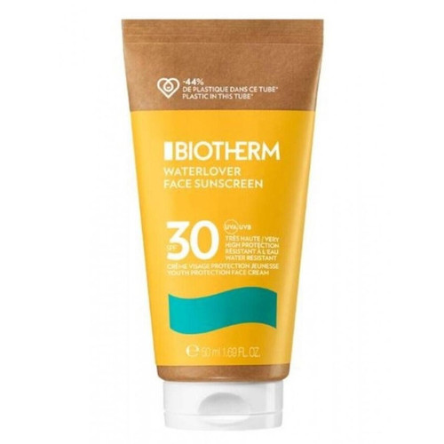 Biotherm Homme - Crème solaire Visage Protection Jeunesse Waterlover SPF 30 - Nouveautés Soins HOMME