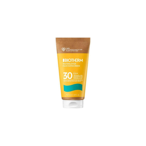Biotherm - Crème solaire Visage Waterlover - Protection Jeunesse SPF 30 - Creme solaire homme corps