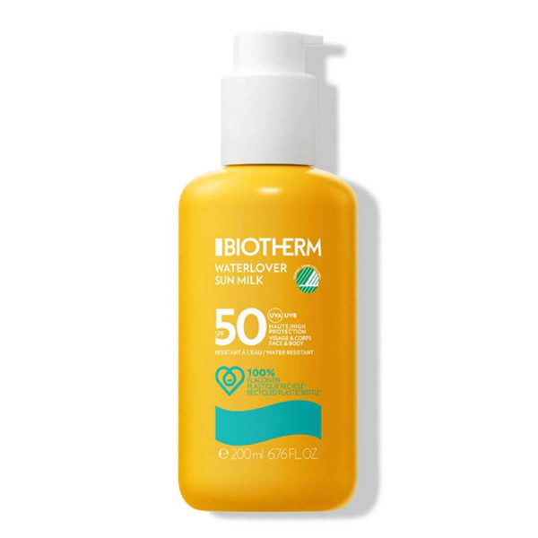 Lait protection solaire SPF50 Waterlover Biotherm