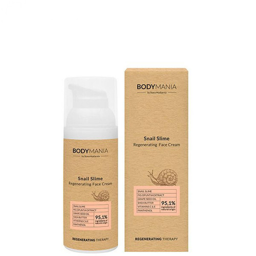 Bodymania - Crème régénérante au filtrat de mucus d'escargot - SOINS VISAGE HOMME