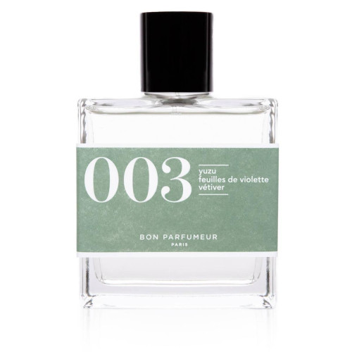Bon Parfumeur - N°003 Yuzu Feuille de Violette Vétiver - Bon parfumeur parfum homme