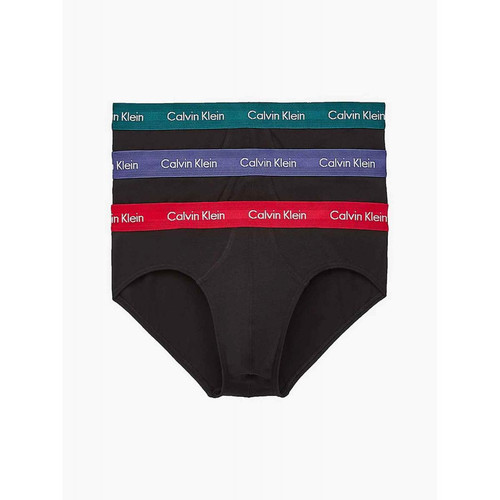 Calvin Klein Underwear -  Pack de 3 Slips logotés - Calvin klein underwear homme