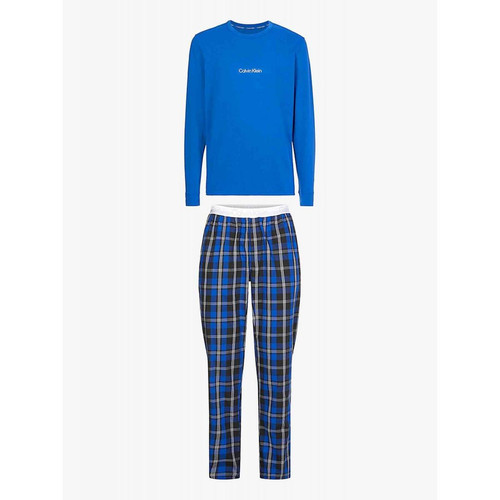 Calvin Klein Underwear - Ensemble pyjama t-shirt à manches longues et pantalon - Pyjama & Peignoir HOMME Calvin Klein Underwear