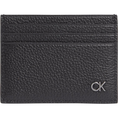 Calvin Klein Maroquinerie - Porte-cartes en cuir  - Porte cartes portefeuille homme