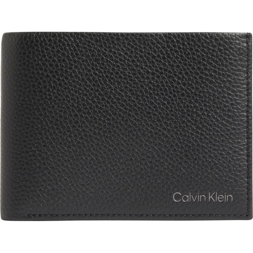 Calvin Klein Maroquinerie - Portefeuille en cuir Noir - Maroquinerie Calvin Klein Homme