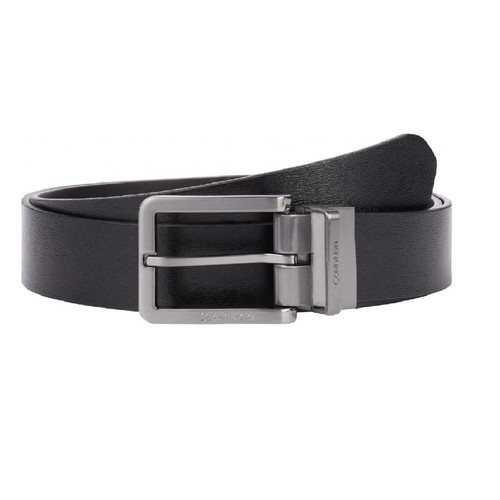 Calvin Klein Maroquinerie - ceinture en cuir noir - Ceinture homme bretelle