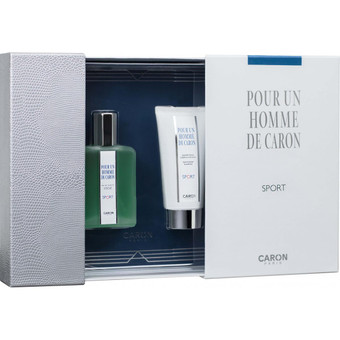 Caron Paris - Coffret Pour Un Homme Sport  ShampoingDouche  Offert - Coffret Parfum