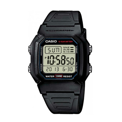 Casio - Montre Homme W-800H-1AVES Casio Collection - Montre sport homme