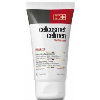 Cellmen - Repair-XT Ultra Nourrissant Zones Sèches - Creme hydratante et gommage homme