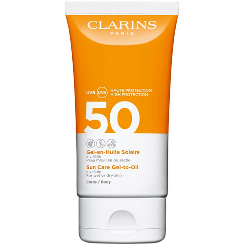 Clarins Men - Gel en Huile Solaire SPF50 - Cosmetique clarins homme