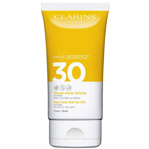 Clarins Men - GEL EN HUILE SOLAIRE SPF30 CORPS - Cosmetique clarins homme