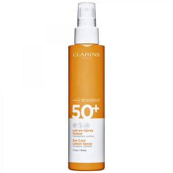 Clarins Men - LAIT EN SPRAY SOLAIRE SPF50+ CORPS - Cosmetique clarins homme