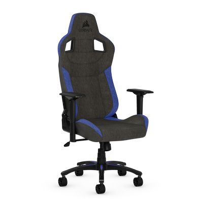 Corsair T3 RUSH Fabric Gaming Chair - Blue/Black accoudoirs 

4d
