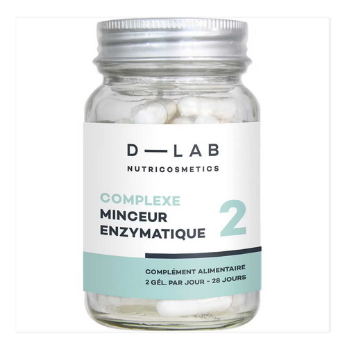 D-LAB Nutricosmetics - Complexe Minceur Enzymatique - Digestion & Minceur - Produit bien etre sante