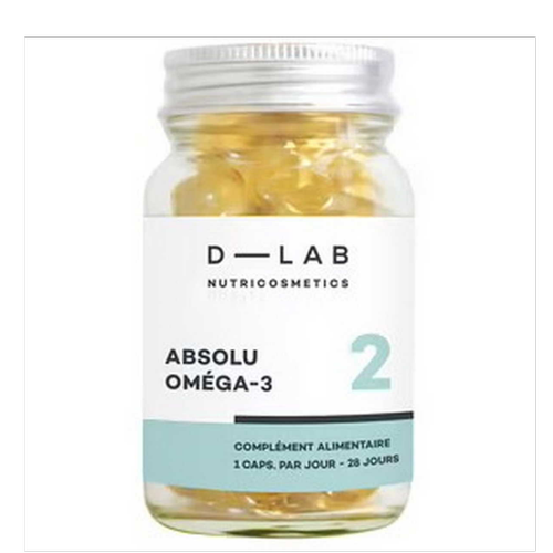D-LAB Nutricosmetics - Absol Oméga 3 - Souplesse & Élasticité - Produit bien etre sante