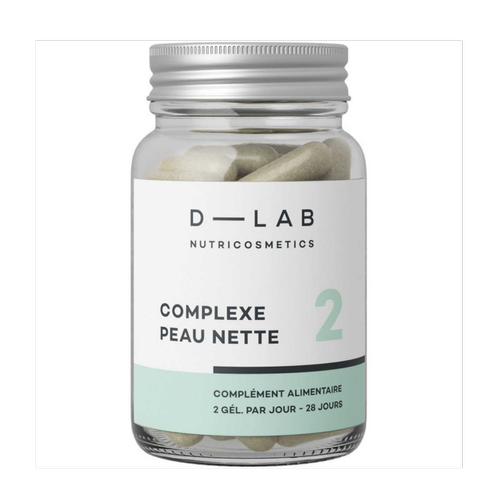 D-LAB Nutricosmetics - Complexe Peau Nette - Produit bien etre sante