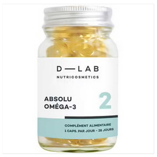 D-LAB Nutricosmetics - Absol Oméga 3 - Souplesse & Elasticité - Produit bien etre sante