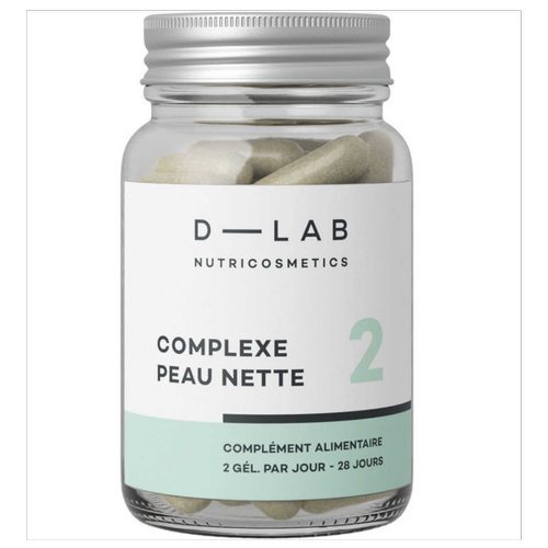 D-LAB Nutricosmetics - Complexe Peau Nette - Produit bien etre sante