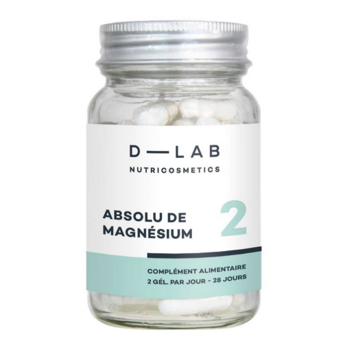 D-LAB Nutricosmetics - Absolu de Magnésium - Cosmetique homme