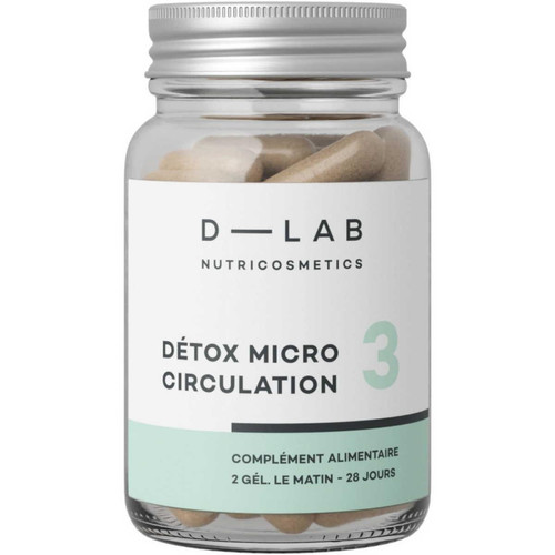 D-LAB Nutricosmetics - Détox Microcirculation - D lab nutricosmetics