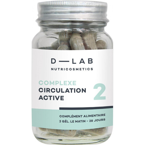 D-LAB Nutricosmetics - Complexe Circulation Active - Produit sommeil vitalite energie