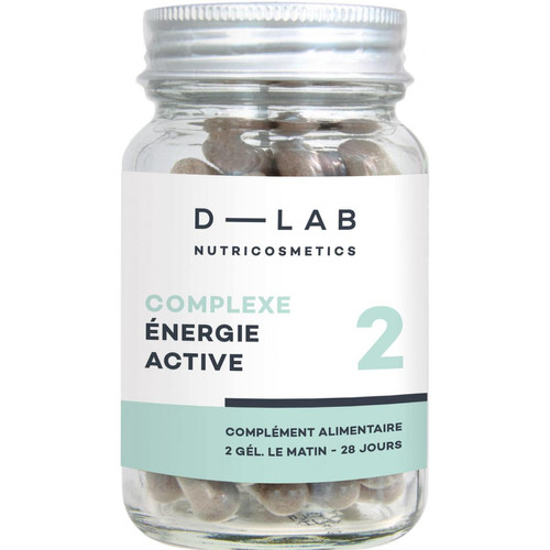 D-LAB Nutricosmetics - Complexe Énergie Active - Produit sommeil vitalite energie