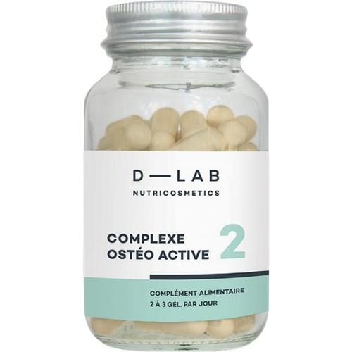 D-LAB Nutricosmetics - Complexe Ostéo Active - Produit sommeil vitalite energie
