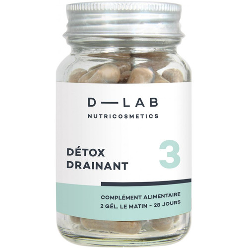 D-LAB Nutricosmetics - Détox Drainant - Complements alimentaires minceur